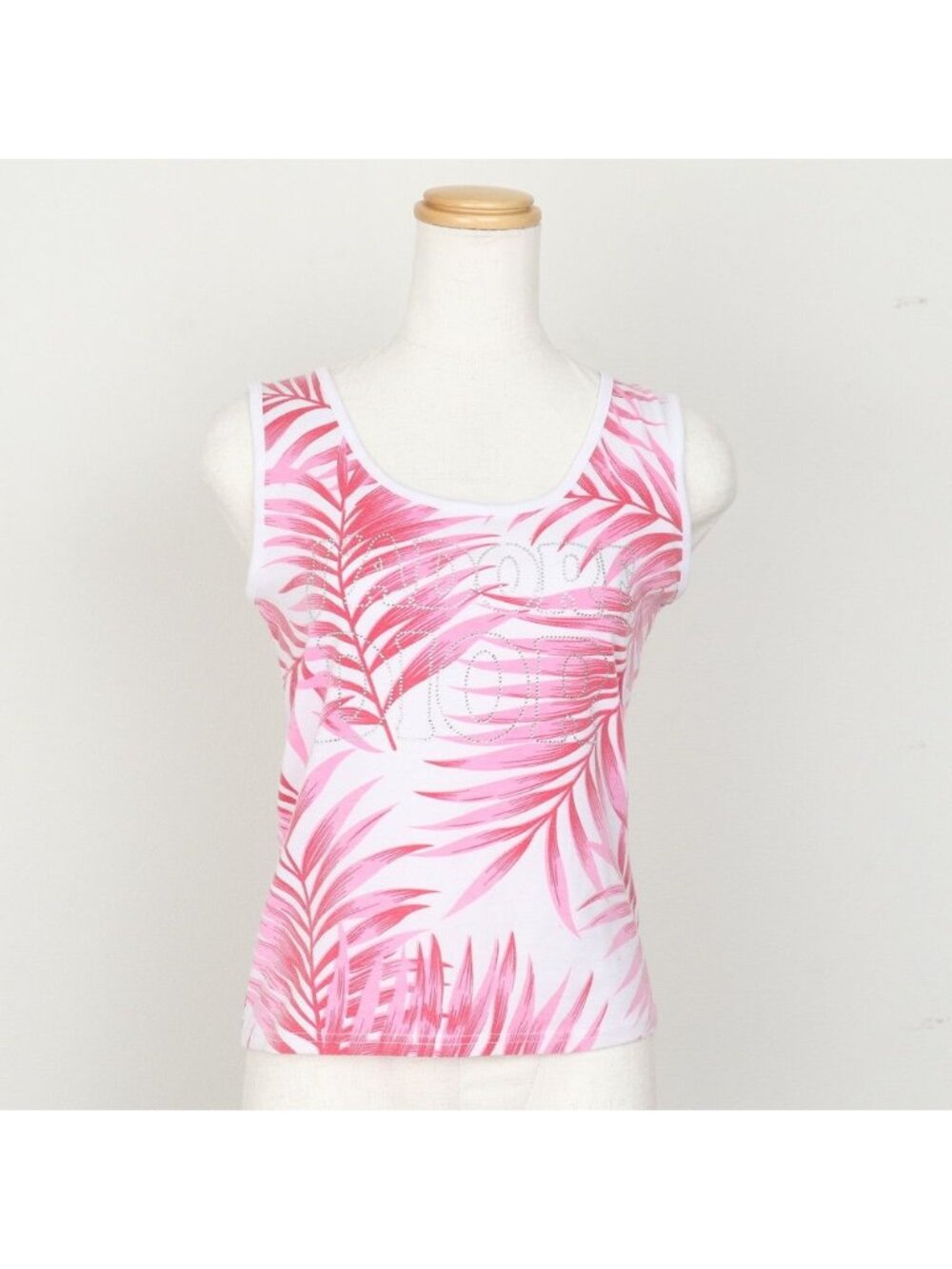 Dior J'adore Rhinestone Tropical Tank Top